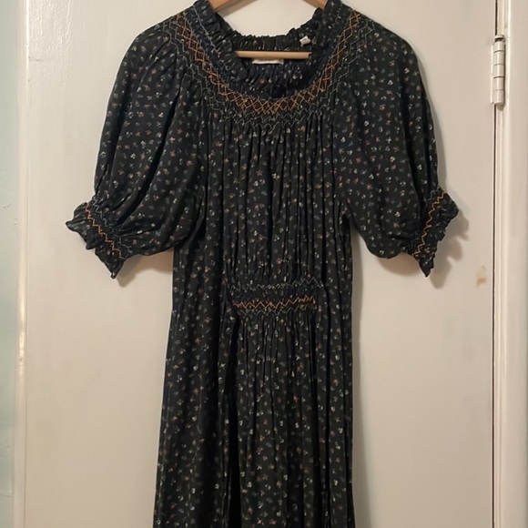 Doen Isidore Dress in black park monceau floral - Picture 5 of 10